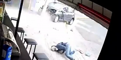 Pedestrian Hurt By Drunk Driver In Brazil