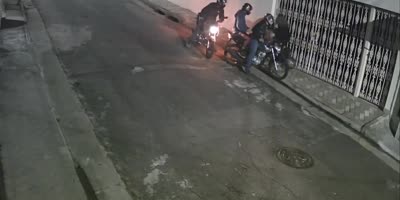 Robbery when getting home