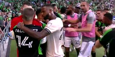 Fight Breaks Out Among Players During LAFC vs Austin FC MLS