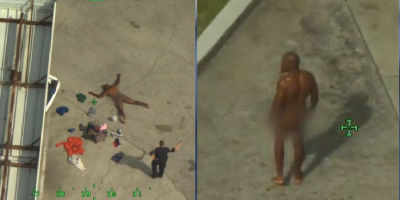 Florida: naked man with machete arrested for trying to rob man of his clothes