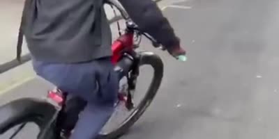 Bike Trick Gone Wrong.