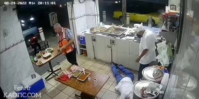 Violent Taco Shop Robbery In Mexico