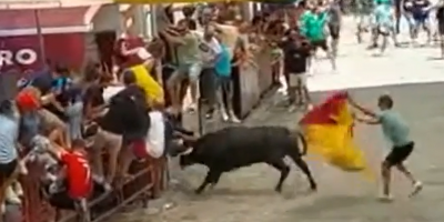 Spanish Bull Event Accident