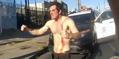 Stabbed Dude VS LAPD