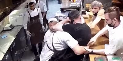 Man Walks Into The Kitchen To Complain And It Escalates Pretty Quickly(R)