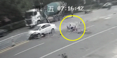 Dividers Can't Stop the Wreckage in China