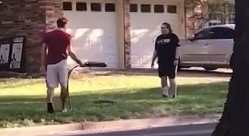 White Woman Gets Unexpected Response from Texas Man Defending Neighbor’s Black Lives Matter Flag