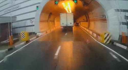 Accident in the tunnel in Sochi