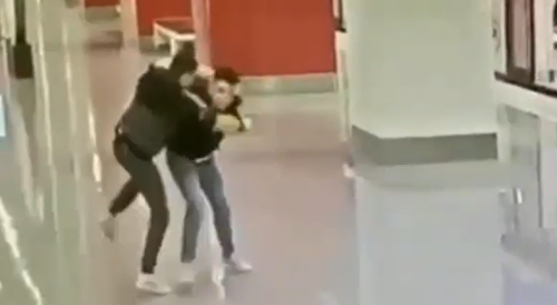 Fight Breaks Out After Confrontation On Moscow Subway Train