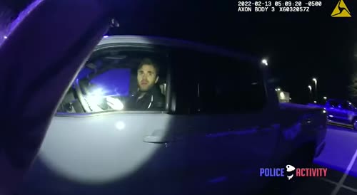 Busted Car Thief Tries Stealing the COP CAR