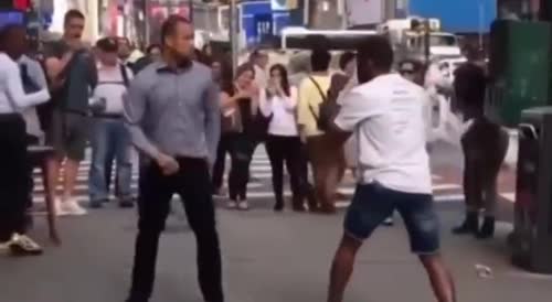 Acting Stupid During Fight