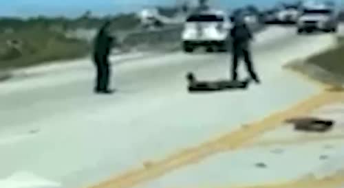 Fleeing Suspect Shot By Cops In Florida