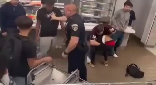 Cops Breaking Fights In Texas In Their Own Way