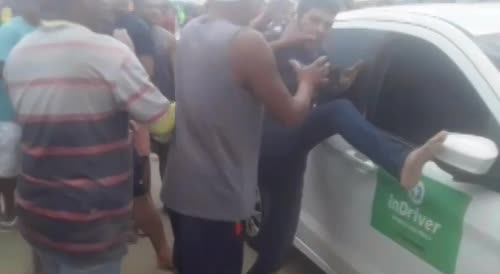 Driver Who Ran Over People On The Beach Attacked By Angry Mob