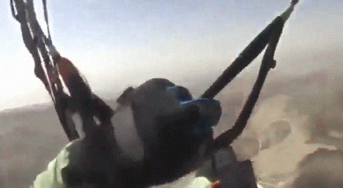Doomed Paraglider Films His Final Moments
