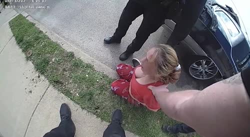 CRAZY: Woman Runs at and Bites Officer After Police Arrests Her Boyfriend