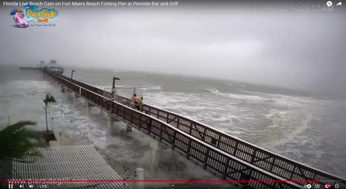 Florida Man Jumps Off Pier Into Hurricane Ian, Friends Went Looking In The Wrong Area.