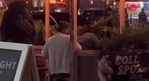 Couple Having Sex In Busy Restaurant In NY