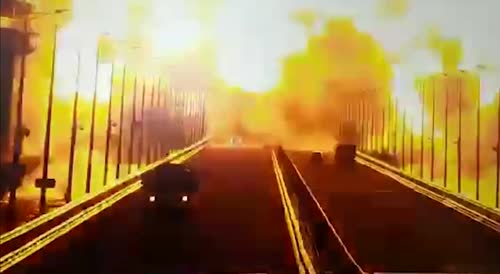 Crimean Bridge Attack Video