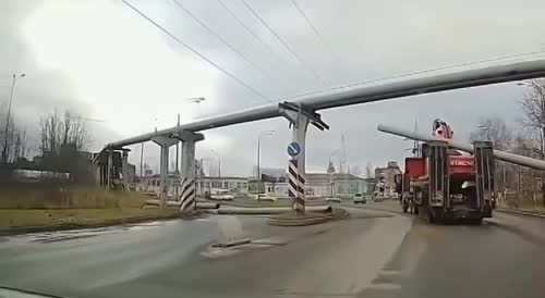 Drunk driver in Severodvinsk