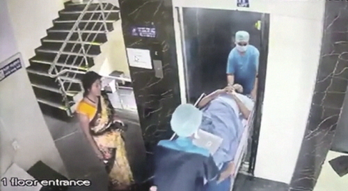 Elevator Finishes Off Patient in Hospital