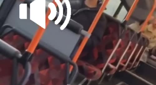 Homeless fucking on the bus