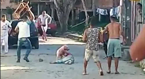Pitbull Attacks A Man In Brazil