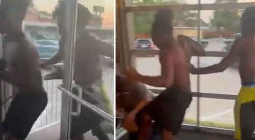 Gang brutalizes victim at HOOTERS
