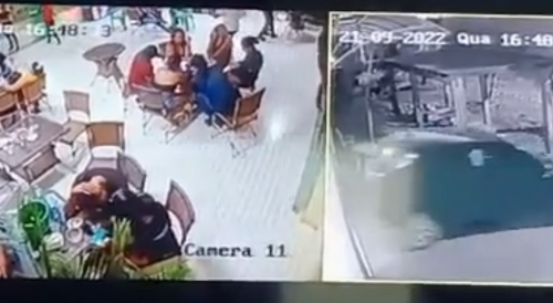 Several Injured After Car Slams Into Busy Restaurant In Brazil