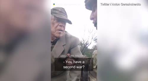 SOLDIERS SAvE OLD MAN