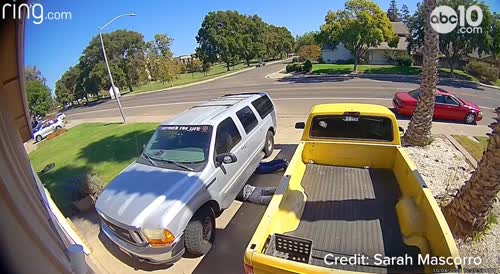 Catalytic Converter Thieves Confronted With Paintball Guns In Turlock, California.