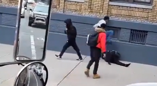 New Yorker Gets Jumped Over His Sneakers