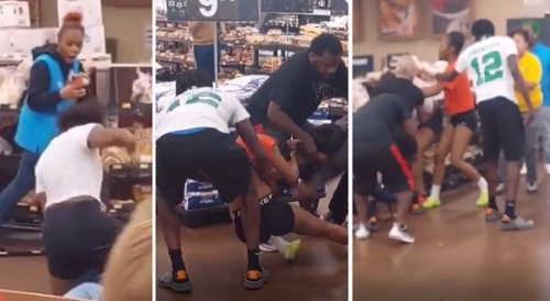 Walmart Chick Fight is INSANE