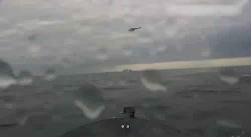 Drone boats in action