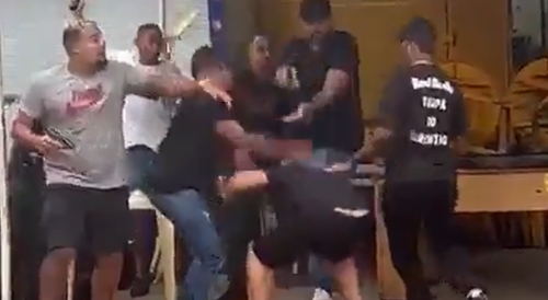 Shots Fired During Fight Outside The Bar In Brazil