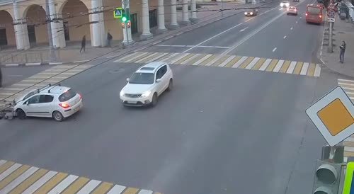 Rjazan: Ambulance vs Car