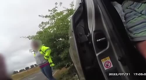 Astonishing footage of 'drunkest driver police have ever seen'