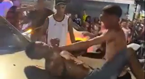 Street Party Turns Violent in Brazil