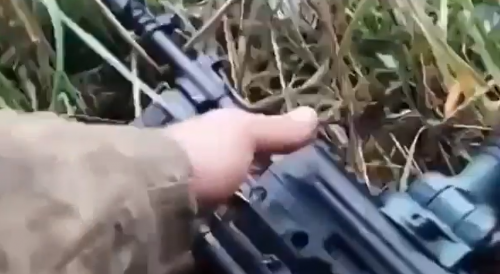 RU soldier POV footage of an ambush on UA soldiers killing atleast one UA soldier