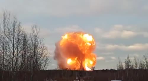 Powerful explosion reported in St. Petersburg