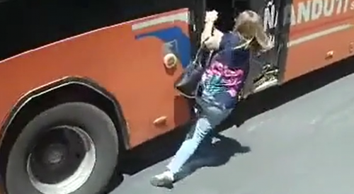 Woman Run Over by Bus