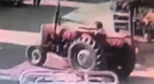 Man Ran Over By Own tractor In Pakistan