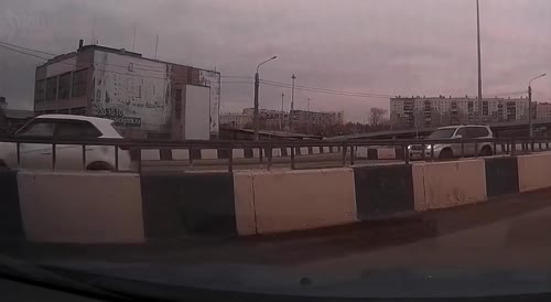 Drunk driver in Chelyabinsk