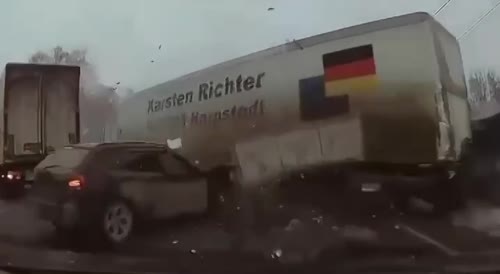 Fatal mass accident near Moscow