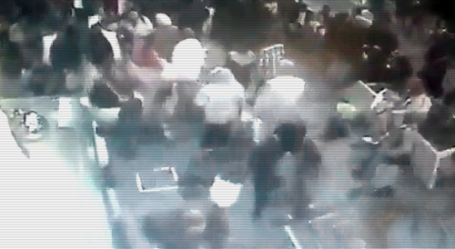 CCTV Catches the Moment Bomber Detonates Himself in Istanbul