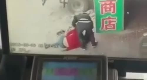 Concrete falls on man's head, includes aftermath(repost)