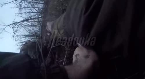 Abandoned Ukranian Soldier Films His Own Death