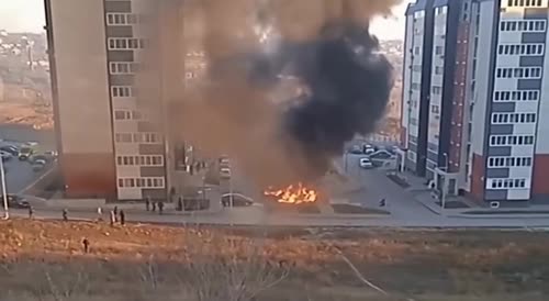 Man injured by gas explosion in Russia