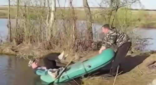 Compilation of drunk Russian fishermen