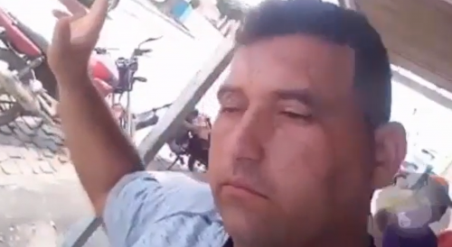 Drunk Man Takes Selfie Before His Last Motorcycle Ride